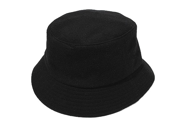 【中古】2024AW KIJIMA TAKAYUKI キジマタカユキ MELTON BUCKET HAT メルトン バケットハット F BLACK ブラック E-023A-01 /◆ メンズ 【ベクトル 古着】 260126