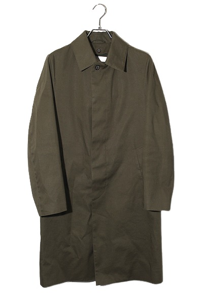 【中古】MACKINTOSH マッキントッシュ DUNKELD RAINTEC ダンケルド レインテック ウールライナー 比翼 バルマカーンコート ステンカラーコート 34 KHAKI カーキ G232MO1140FDMID /● メンズ 【ベクトル 古着】 260127