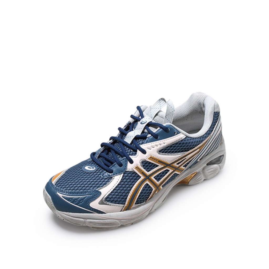 【中古】27.5珊 Kiko Kostadinov × asics キココスタディノフ アシックス UB8-S GT2160 \u0027Azure / Pure Gold\u0027 アズール ピュアゴールド スニーカー US9.5 1203A641 /◆ メンズ 【ベクター 古着】 260212