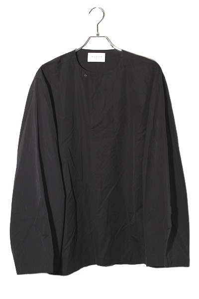 【中古】2024SS RAINMAKER レインメーカー N-SLEEVE PULL OVER SHIRT ワイドスリーブプルオーバーシャツ 長袖シャツ 4 BLACK ブラック RM241-030 /◆ メンズ 【ベクトル 古着】 260212
