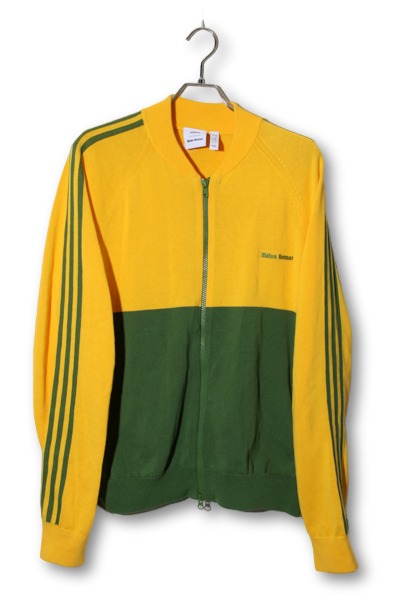 【中古】 originals Walls Bonner アディダスオリジナルス ウェールズボナー WB NEW KNIT TRACK TOP ネックニット トラックジャケット 2XL Green グリーン /● メンズ 【ベクトル 古着】 260220