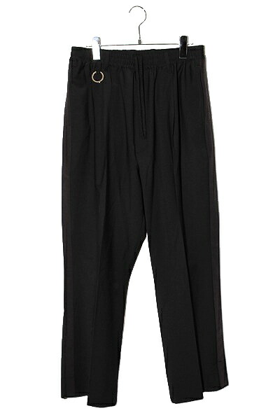 【中古】2025AW th products ティーエイチプロダクツ Side Stripe Pants サイドストライプパンツ スラックス 1 BLACK ブラック 2502-P79-201 /● メンズ 【ベクトル 古着】 260223 16,660円
