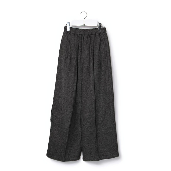 【中古】rim.ark リムアーク Tweed cargo PT ツイード カーゴパンツ 36 CHARCOAL チャコール 460HAS31-1151 /◆☆ レディース 【ベクトル 古着】 260317