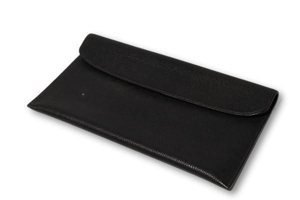 【中古】T.MBH TAKUYA MADE BY HAND 澱つむ ソフトスノーカーフ(子牛皮) クラッチペダル御徒面子 BLACK 黒いこと /◆ メンズ 【ベクター 古着】 260320