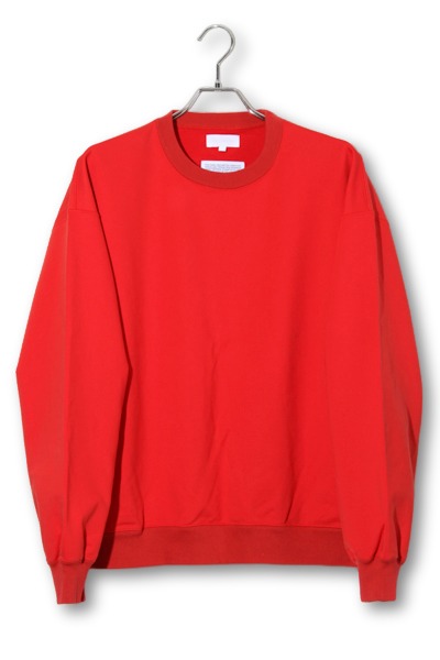 【中古】KANEMASA PHIL. カネマサフィル SUPER FINE GAUGE LOOSE FIT PULL OVER スーパー ファインゲージ ルーズフィット プルオーバー スウェットトレーナー S RED レッド 22K6242362 /● メンズ 【ベクトル 古着】 260325