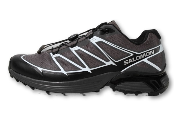 【中古】27.5珊 未当て嵌める品 Salomon サロモン XT-PATHWAY 2 Castlerock / Black / Asphalt US9.5 ユニ一発やる 運動競技表現スタイルシューズ 黒いことアスファルト 478080 /● メンズ 【ベクター 古着】 260417