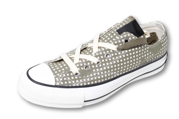 【中古】26.5cm 未使用品 2021AW N.HOOLYWOOD COMPILE LINE x CONVERSE ADDICT x UNDERCOVER ミスターハリウッド コンバース アンダーカバー CHUCK TAYLOR NU OX US8 KHAKI CHECK カーキチェック 2212-SE01peg /● メンズ 【ベクトル 古着】 260510|ベクトル 新都リユース
