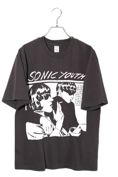 【中古】FREAKS STORE フリークスストア 別注 SONIC YOUTH GOO クルーネックバンドティーシャツ カットソー M BLACK 黒いこと /● メンズ 【ベクター 古着】 260513 メンズファッション-トップス-Tシャツ・カットソー
