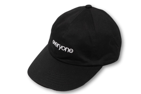 【中古】未当て嵌める品 everyone エブリワン og logo daily cap SIX PANEL OG ロゴタイプ デイリー 旗がしら 6ダイアログボックス FREE BLACK 黒いこと /● メンズ 【ベクター 古着】 260513