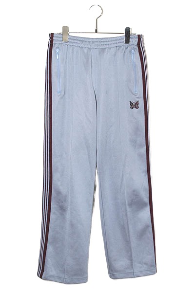 【中古】2022SS Needles ニードルス ニードルズ TRACK PANT POLY SMOOTH パピヨン プルオーバー 貨物自動車ズボン下 S BLUE 青色 KP220 /● メンズ 【ベクター 古着】 260515