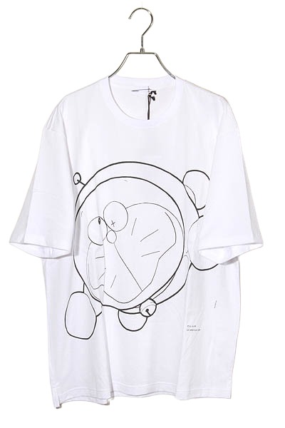 【中古】未当て嵌める品 2025SS LAD MUSICIAN ラッドミュージシャン DORAEMON SUPER BIG T-SHIRT ドラえもん 半袖 プルオーバー カットソー 44 White 白いこと 2125-804 /● メンズ 【ベクター 古着】 260519