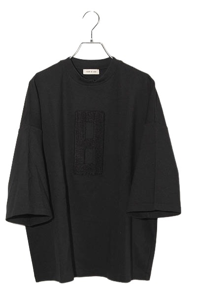 【中古】Fear of God フィアオブゴッド Embroidered 8 Milano Tee エンブロイダリー 半袖Tシャツ カットソー S BLACK ブラック /● メンズ 【ベクトル 古着】 260520|ベクトル 新都リユース