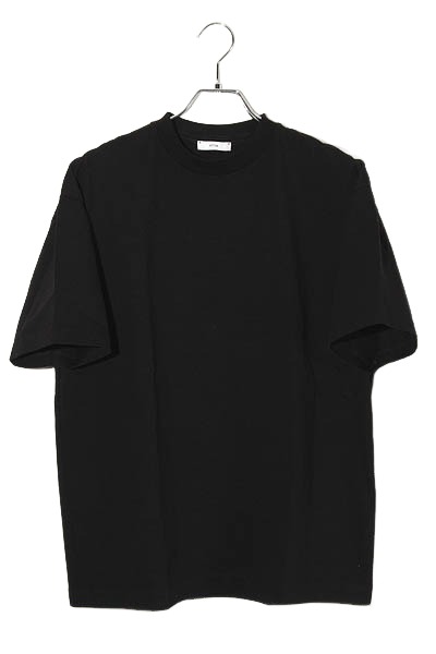 【中古】ATON エイ米トン 12/- AIR SPINNING OVERSIZED T-SHIRT スーピマコットン 大層らしい大いさ ティーシャツ カットソー 2 BLACK 黒いこと KKAGNM0030 /◆ メンズ 【ベクター 古着】 260601