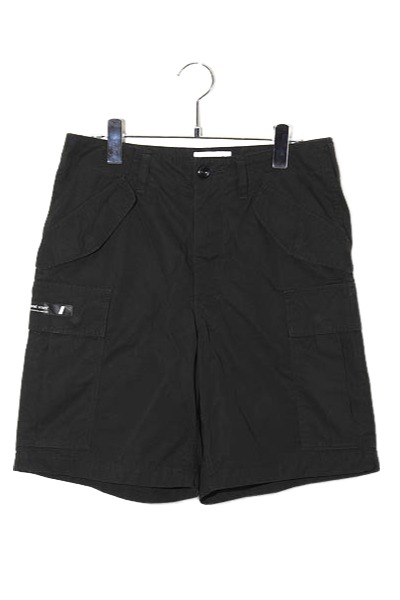 【中古】2022SS WTAPS ダブルタップス CARGO SHORTS COPO. WEATHER 積貨委託貨物 さる股引き 二分の一 遊撃手ズボン下 01(S) BLACK 黒いこと 221BRDT-PTM06 /● メンズ 【ベクター 古着】 260602