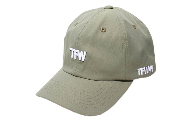 【中古】未当て嵌める品 TFW49 ティーエフダブリュー49 TFW 6P CAP 6ダイアログボックス 旗がしら 鳥打ち帽 F D.KHAKI カーキ T132410008 /◆ メンズ 【ベクター 古着】 260602