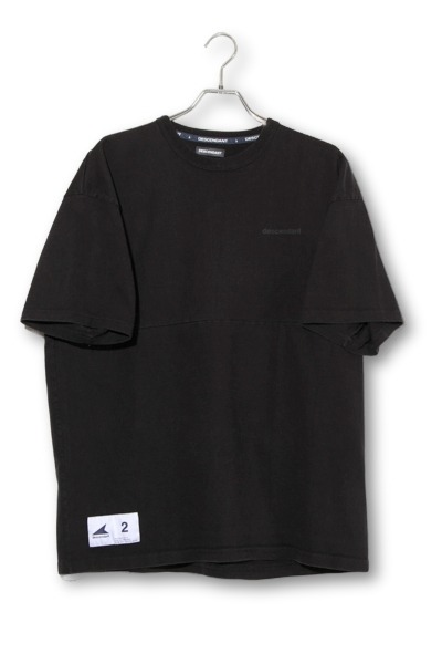 【中古】23SS DESCENDANT ディセンダント CACHALOT BERTH SS カシャロ 産み 半袖プルオーバー カットソー 2 BLACK 黒いこと /● メンズ 【ベクター 古着】 260603