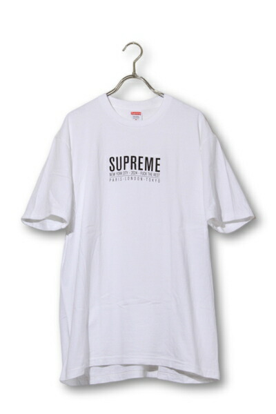 【中古】2024S/S SUPREME シュプリーム  Paris Tee パリス 半袖ティーシャツ M WHITE 白いこと 2024SS0620007 /● メンズ 【ベクター 古着】 260604