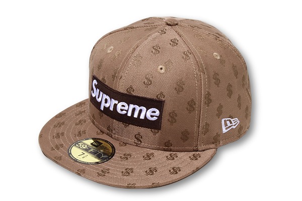 【中古】シュプリーム SUPREME 58.7cm 2018SS SUPREME シュプリーム Monogram Box Logo NewEra モノグラム ボックスロゴ ニューエラ キャップ 帽子 7 3/8 BROWN ブラウン /● メンズ 【ベクトル 古着】 260711|ベクトル 新都リユース