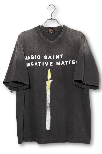 【中古】 2025SS SAINTMICHAEL SAINTMxxxxxx セントマイケル CANDLE SS TEE キャンドルSS Tシャツ カットソー XL BLACK ブラック SM-HR8-0000-008 /● メンズ 【ベクトル 古着】 260716|ベクトル 新都リユース