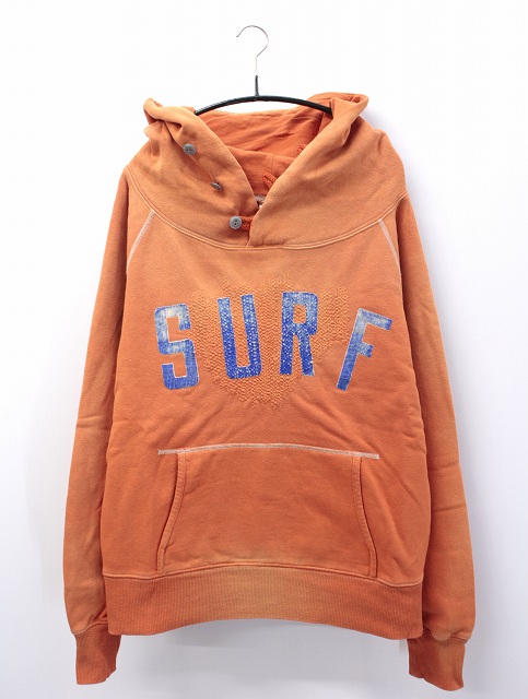 見事な創造力 パーカー 中古 キャピタル Kapital Kountry カントリー Surf ステッチデザイン スウェット パーカー Boro オレンジ 4 Xl メンズ ベクトル 古着 1226 ベクトル 新都リユース Www Mekatronik Org Tr