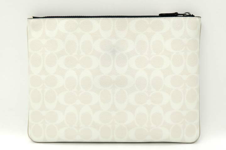 中古 コーチ Coach 1314 Pvc 愛人ワッペン 書判 クラッチペダル御徒面子 ベクタ 古着 中古 コーチ Coach 1314 Pvc ラバーワッペン シグネチャー クラッチバッグ ベクトル 古着 Damienrice Com