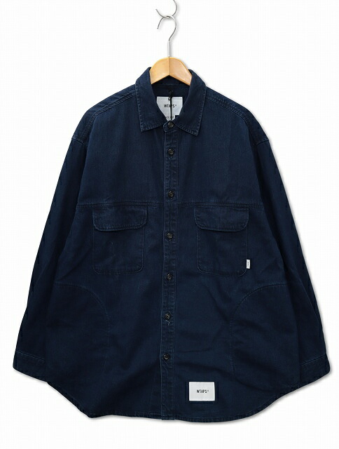 楽天市場】WTAPS ダブルタップス/デニムシャツ/191GWDT-SHM01/B