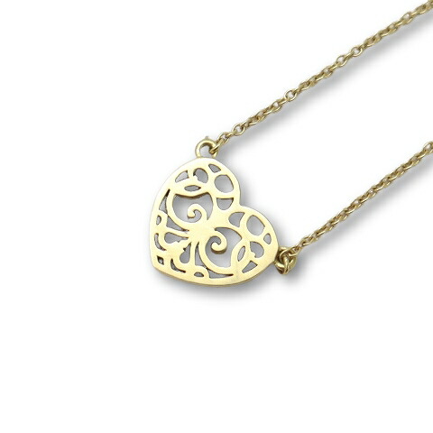 ティファニー K18 750 ノーツレター オーバルリンク チェーン ネックレス