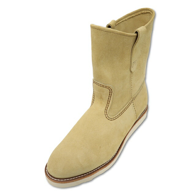 【中古】未使用品 レッドウィング REDWING 8168 9-INCH PECOS スエード 9インチ ペコス ブーツ 10E(28cm) SAND BEIGE(サンドベージュ) メンズ 【ベクトル 古着】 250915