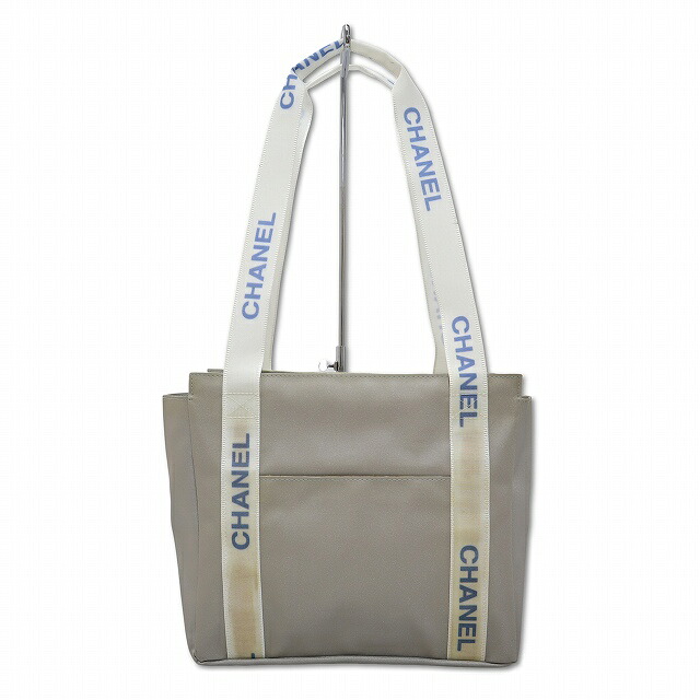 【中古】シャネル CHANEL スポーツライン ナイロン ロゴ 肩掛け ショルダー トートバッグ レディース 【ベクトル 古着】 251120