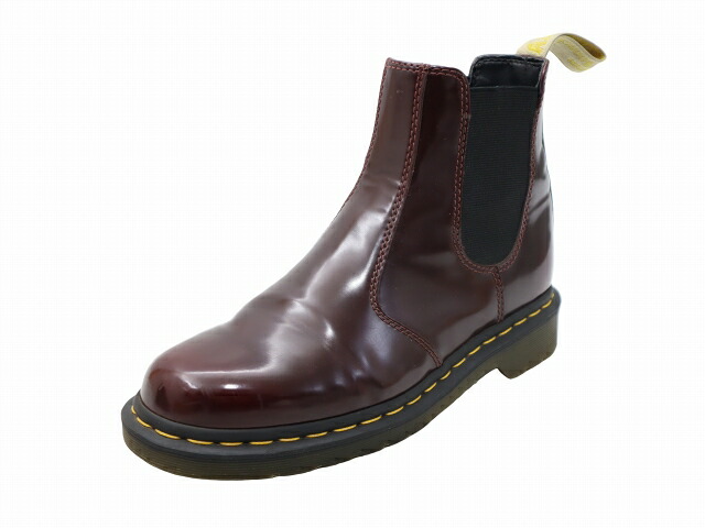 【中古】ドクターマーチン DR.MARTENS 25cm Gloss Chelsea Boots \