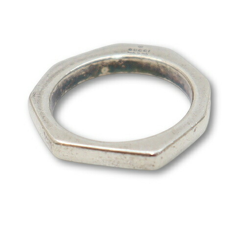 楽天市場】GUCCI(グッチ) ナット リング 22号 シルバー(SV925) 【中古