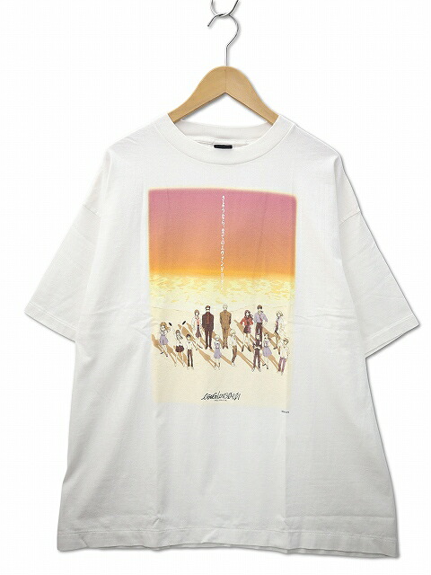 【中古】未使用品 SAINT MICHAEL×EVANGELION セントマイケル×エヴァンゲリオン 2025SS SS TEE クルーネック プリント 半袖 Tシャツ XL WHITE/ORANGE(ホワイト/オレンジ) メンズ 【ベクトル 古着】 260202 22,350円