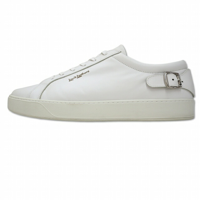 【中古】ルイスレザー LEWIS Leathers SIDECAR SNEAKER LOW レザー サイドカー スニーカー ロー 12(31cm) WHITE(ホワイト) メンズ 【ベクトル 古着】 260213