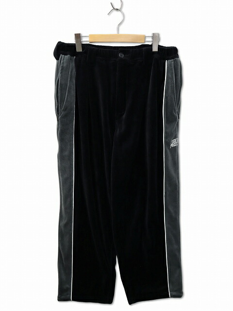 【中古】タイトブース TIGHTBOOTH TBPR 2025AW VELOUR PIPING BALLOON PANTS ベロア パイピング バルーン パンツ L BLACK(ブラック) メンズ 【ベクトル 古着】 260226｜ベクトル　新都リユース