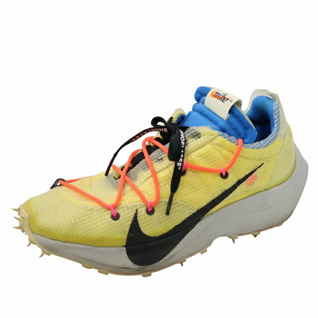 【中古】ナイキ NIKE × OFF-WHITE オフホワイト 27.5/28cm WOMEN VAPOR STREET ウィメンズ ベイパーストリート スニーカー US9.5/11 CD8178-700 レディース 【ベクトル 古着】 260226