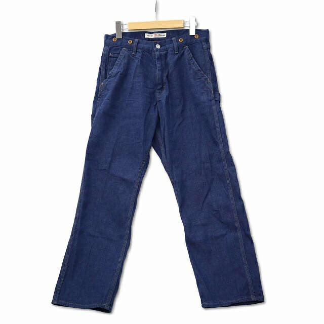 【中古】ブロカント Brocante 33-151E ライトオンス デニム パントルパンツ ブルー 1 レディース 【ベクトル 古着】 260227