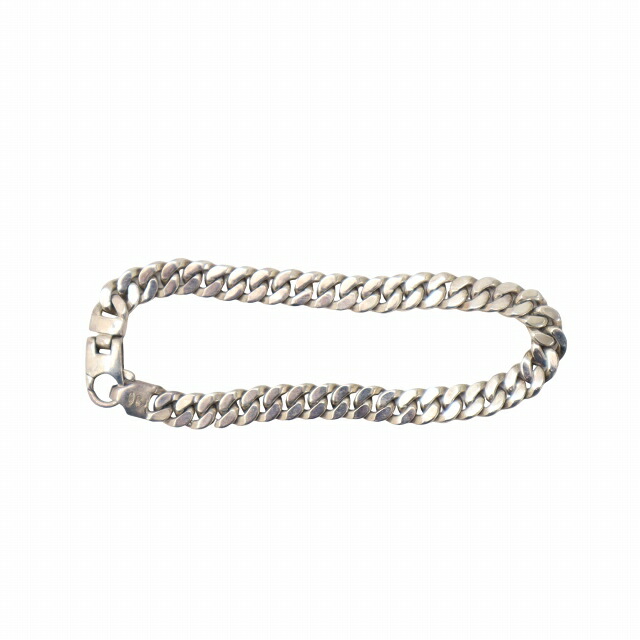 【中古】SATURNO サツルノ SV925 しろがね色チェーン店 腕輪 SILVER しろがね色 メンズ 【ベクター 古着】 260305
