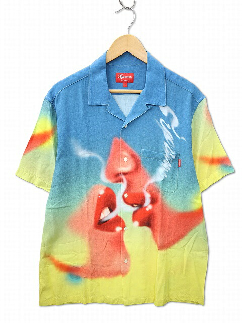 【中古】シュプリーム SUPREME Blow Back Rayon S/S Shirt ブロウ バック レーヨン 半袖 オープンカラー シャツ L MULTI(マルチ) メンズ 【ベクトル 古着】 260310 10,150円