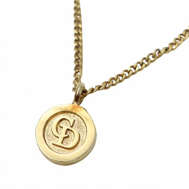 【中古】クリスチャンディオール Christian Dior ヴィンテージ CDシグネチャー ネックレス GOLD(ゴールド) レディース 【ベクトル 古着】 260310 14,892円