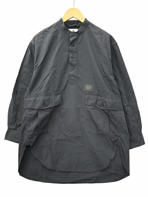 【中古】スノーピーク snow peak AKIBI LIGHT RIPSTOP PULLOVER タキビ ライト リップストップ プルオーバー S CHARCOAL(チャコール) 春秋 メンズ レディース 【ベクトル 古着】 260315