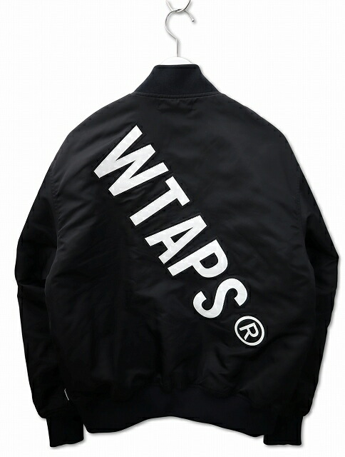 【中古】未使用品 ダブルタップス WTAPS 2026SS TEAM / JACKET / NYLON. TWILL ロゴ アップリケ ナイロンツイル ジャケット ブルゾン 01(S) BLACK(ブラック) メンズ 【ベクトル 古着】 260328