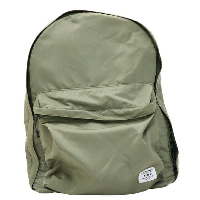 【中古】ダブルタップス WTAPS BOOK PACK ブックパック リュックサック ナイロンパック KHAKI カーキ 211TQDT-CG01 メンズ 【ベクトル 古着】 260330