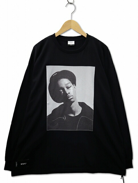 【中古】未使用品 ダブルタップス WTAPS 2025AW 252MV / LS / COTTON クルーネック フォトプリント 長袖 Tシャツ ロンT 03(L) BLACK(ブラック) メンズ 【ベクトル 古着】 260402