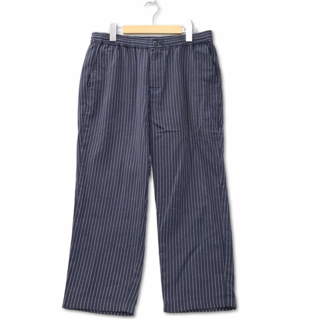 【中古】COCOLO BRAND ココロブランド CLUB PANTS ストライプ ジップフライ クラブパンツ L NAVY ネイビー メンズ 【ベクトル 古着】 260404