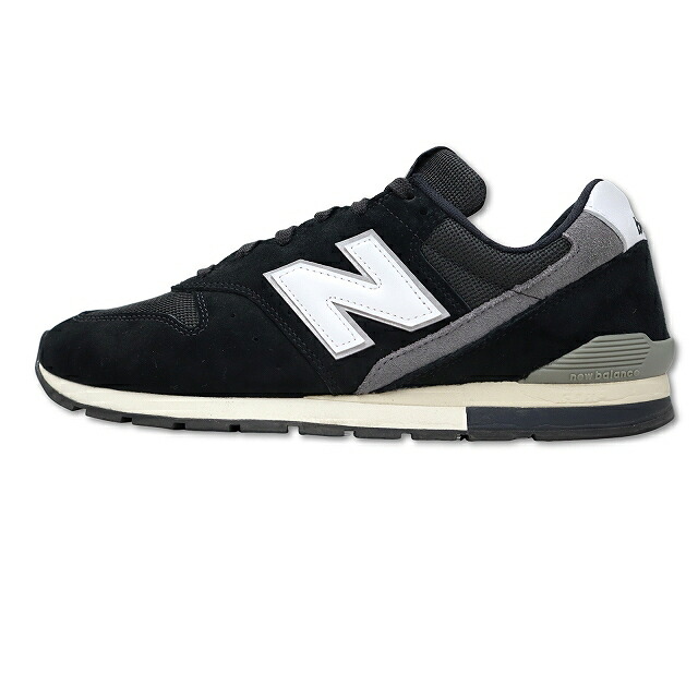 【中古】ニューバランス NEW BALANCE CM996SJ2 996V2 スエード ローカット スニーカー 27cm BLACK(ブラック) メンズ 【ベクトル 古着】 260416