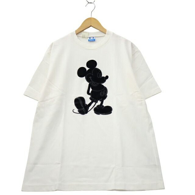 【中古】ミスターハリウッド N.HOOLYWOOD × Disney ディズニー 2024SS Mickey Mouse T-SHIRT ミッキーマウス 半袖 Tシャツ 38 WHITE ホワイト 1244-CS01-001 メンズ 【ベクトル 古着】 260421|ベクトル 新都リユース