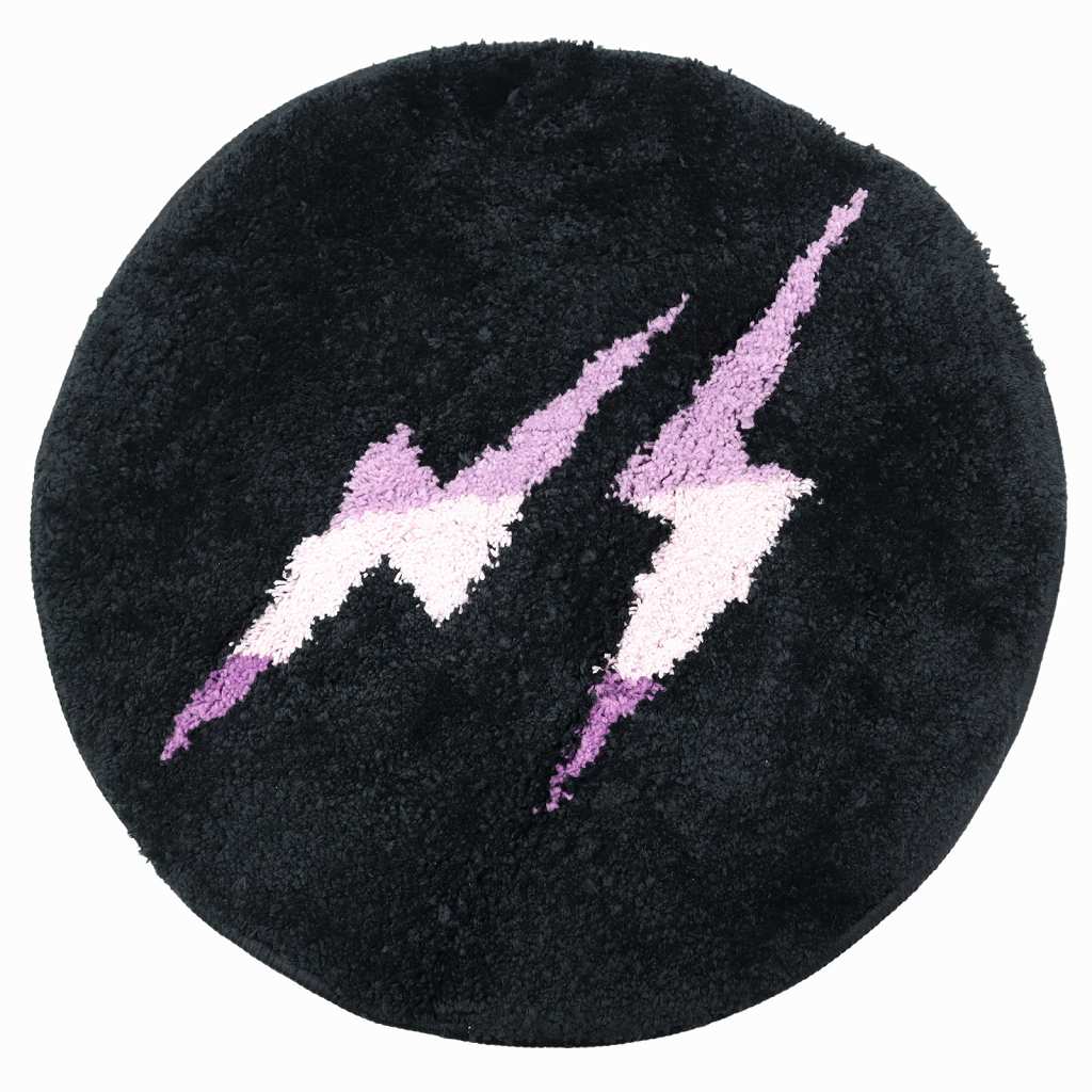 【中古】未使用品 THUNDERBOLT PROJECT BY FRGMT & POK?MON LOGO G RAG MAT ロゴ G ラグマット ミュウツー/ブラック レディース 【ベクトル 古着】 260425|ベクトル 新都リユース