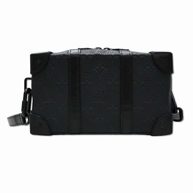 【中古】ルイヴィトン LOUIS VUITTON M80224 モノグラム・トリヨン ソフトトランク・ウォレット 肩部ポシェット NOIR(ノワール) メンズ 【ベクター 古着】 260426