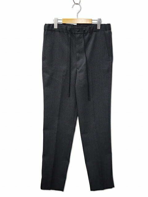 【中古】未当て嵌める品 ザ 紫はしどいクス THE RERACS SLIM EASY SLACKS か細い たわい無い スラックス ズボン下 48 TOP GRAY(とっ始め薄墨色) メンズ 【ベクター 古着】 260515