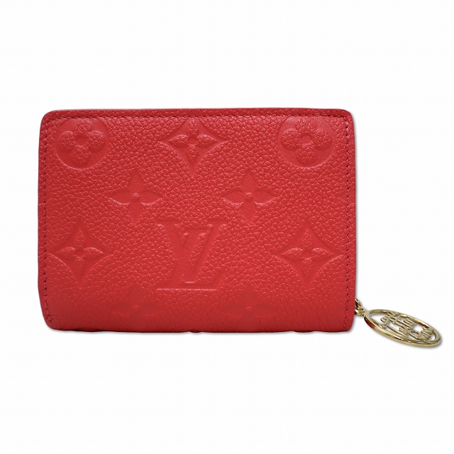 【中古】ルイヴィトン LOUIS VUITTON 2026SS 日本押さえる M27665 モノグラム・アン工業プラント ポルトフォイユ・クレア 二つ折り 金入れ ウォレット オランダ苺さくら色 レディース 【ベクター 古着】 260526